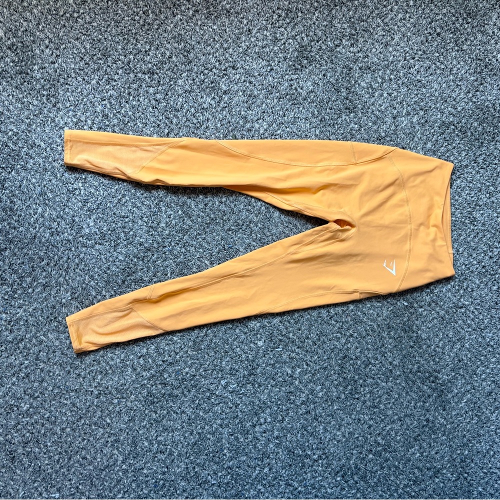 Orange Gymshark Leggings